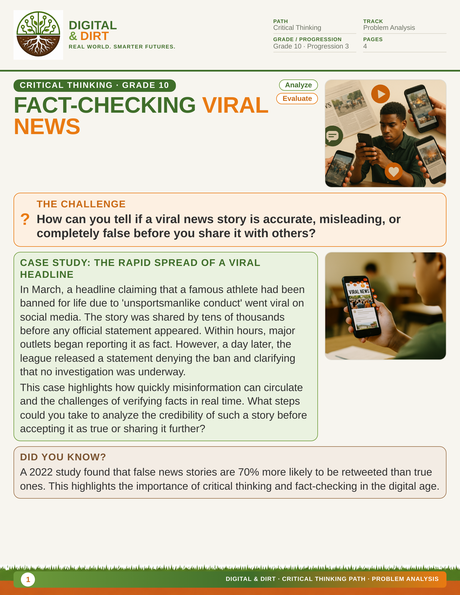 Page 1 of Fact-Checking Viral News