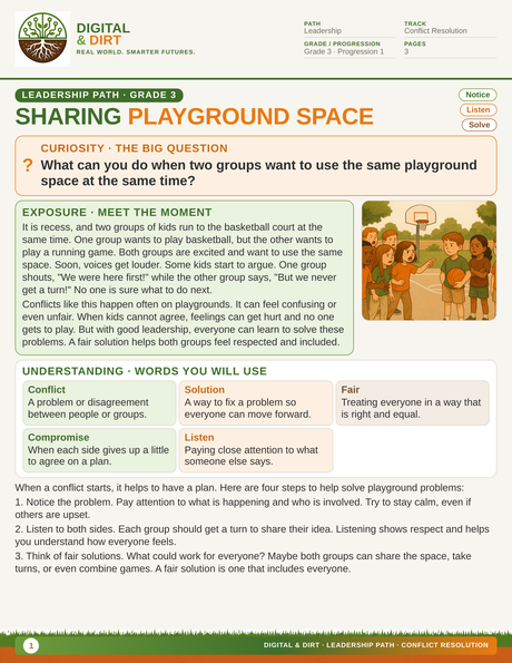 Page 1 of Sharing Playground Space